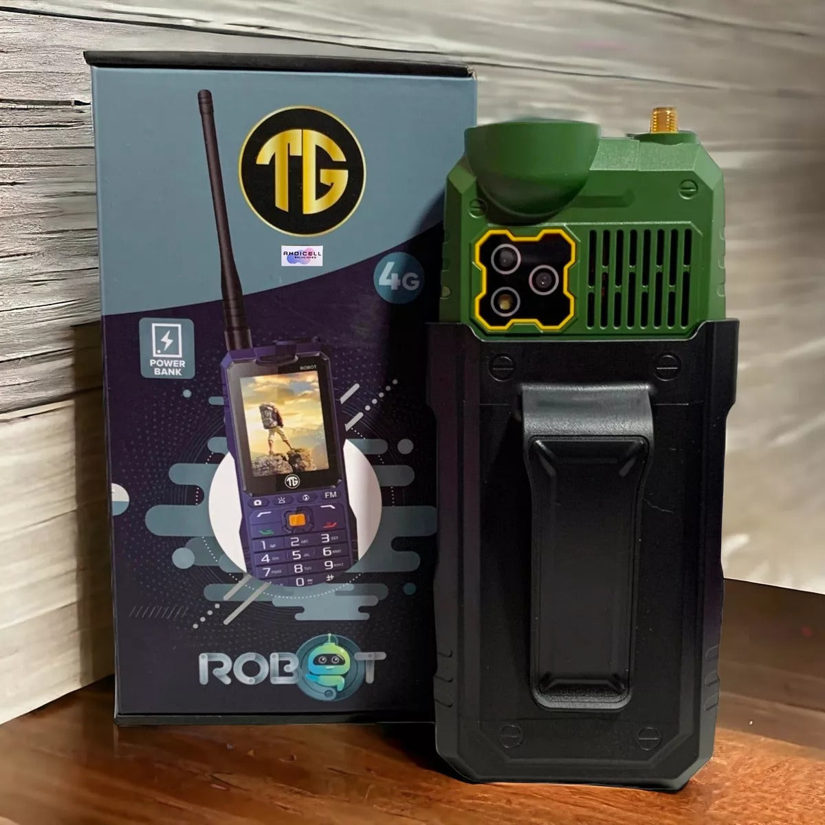 Celular Rompemuros Tg Móvil Robot 4g