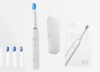 Cepillo de Dientes Eléctrico X-3 para Adultos – Limpieza Profunda y Tecnología Avanzada