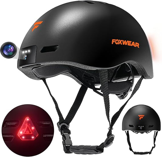 Gray helmet for bikers