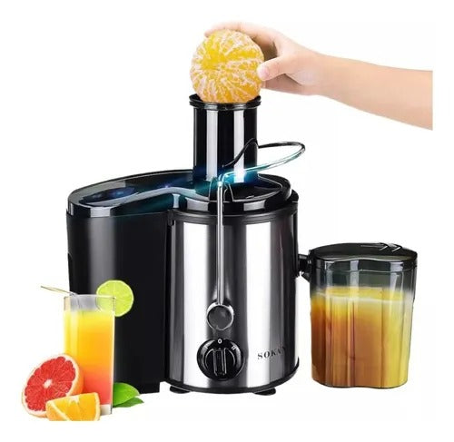 Extractor de Jugos Sokany – Potencia, Salud y Sabor en Tu Cocina